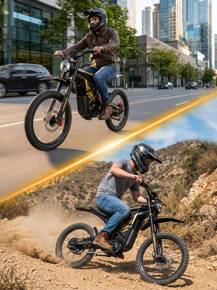 Zonveer ZX3 Electric Dirt Bike – ZONVEER
