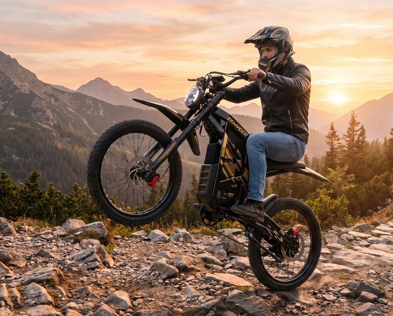 Zonveer ZX3 Electric Dirt Bike – ZONVEER